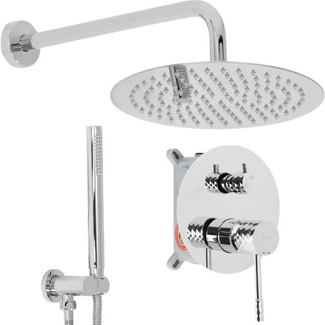 Set Doccia Da Incasso Rea Lungo Diamond Chrome + Box (1/5)