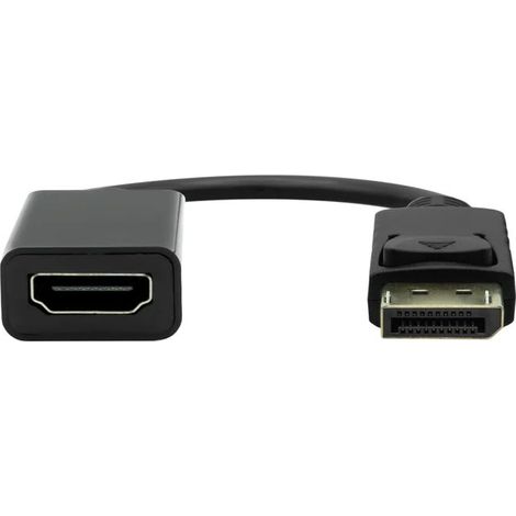 Garbot DP-HDMI-Kabeladapter (Stecker/Buchse), Schwarz, 20 cm, 5CB0Q60062, 31.20.9003