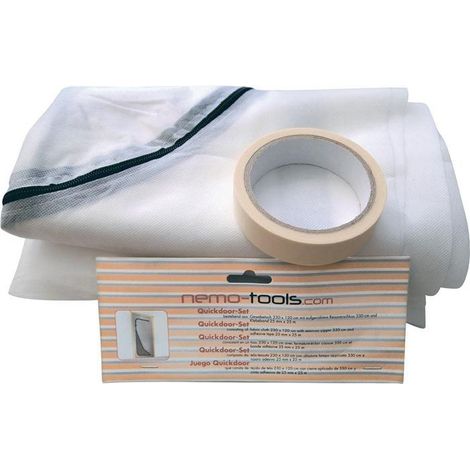 Friess QUICKDOOR Staubschutztür 1 Tuch / 1 Rolle Klebeband - 383850000