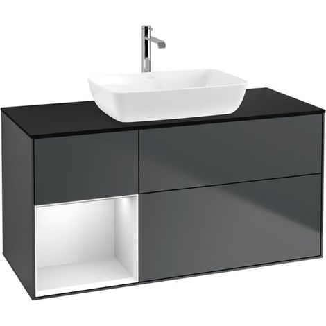 Villeroy & Boch G822MTHG Meuble sous-lavabo Finion G82 (1/2)