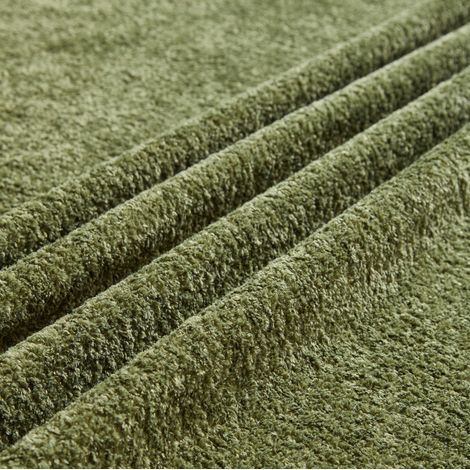 Sofá cama de 2 plazas 153x77x65 cm de espuma verde, plegable, para salón pequeño – MEUBLIV (1/5)