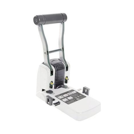 RAPESCO Blocklocher RAPESCO ECO P1100 19 x 17,6 x 28 cm (B x H x T) 100 Bl. (80 g/m²) Metall/ABSKunststoff weiß (1/4)
