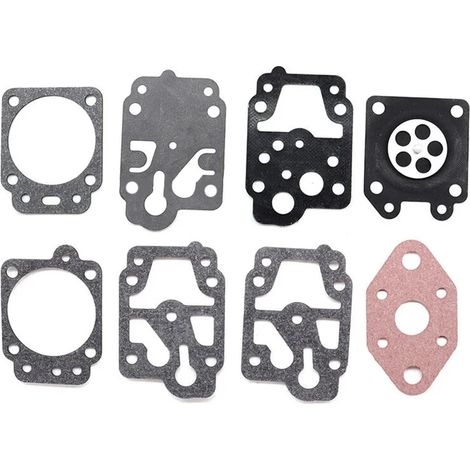 Kit de réparation de membrane de carburateur pour outils électriques ALKO BC410, BC4535 et BC4125 - Accessoires et pièces pour débroussailleuses et coupe-bordures de jardin