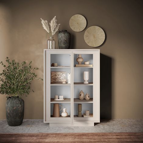 Buffet haut moderne coloris cachemire Rosine (1/4)