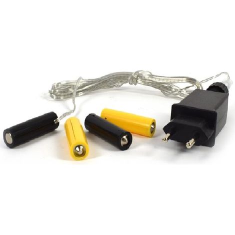 Trasformatore alimentatore elimina batterie stilo doppia AA per casa negozio hotel uso interno (1/2)
