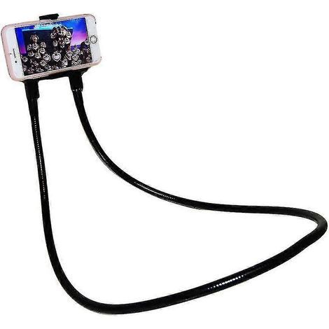 Support de téléphone pour le cou - Noir (1/3)
