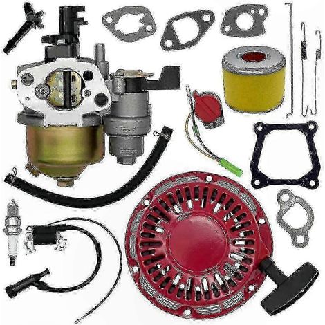Vergaser-Tuning-Kit für GX120-Motoren, 4,0-6,5 PS, inklusive Handstarter, Zündspule, Luftfilter und mehr. (1/5)