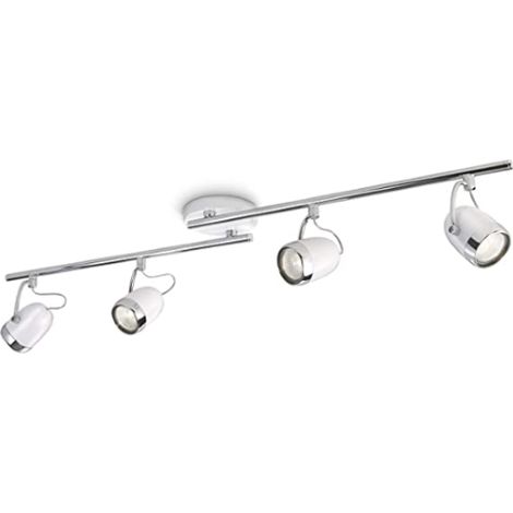 Philips myLiving Barra con 4 Faretti Colore Bianco 4 x GU10 35W (1/2)