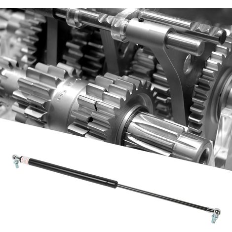 Hydraulische Gasfeder zum Anheben des Deckels, Achsabstand 500 mm, Hublänge 200 mm, Druck 100 N (Kugelkopf) (1/5)