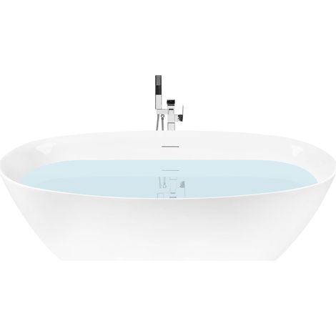 Vasca da bagno freestanding in acrilico 160 cm bianca Kollpa