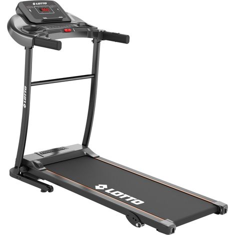 Tapis de course électrique 2,75 CV – Vitesse 1-10 km/h – Inclinaison 3 niveaux – Surface 110x40 cm – 12 programmes – OPTIMA – Lotto (1/5)