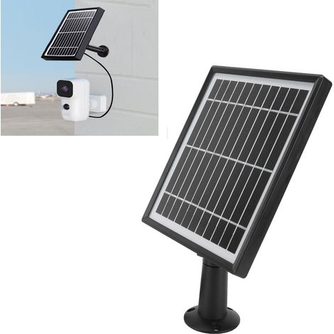 Panneau solaire 3.3W 5.5V avec support fileté femelle pour caméra ZOSI C301, éclairage de jardin et batterie (1/5)