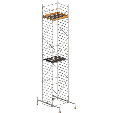 Layher Rollgerüst Uni Kompakt 10,38m AH (DIN EN 1004:2004) (1/4)