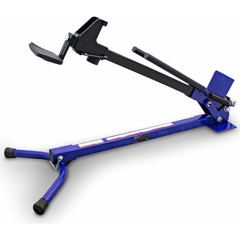 Bituxx® Mechanischer Holzspalter Brennholz Holzklotz Spalter liegend Fuß betrieben 1,2T