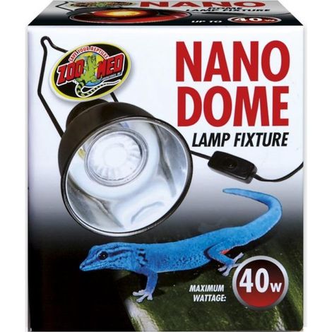 Lampada a cupola per piccoli terrari Nano Dome Zoo Med
