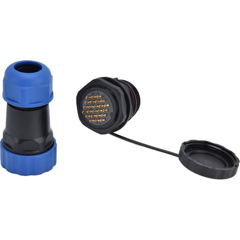 Écrou d'étanchéité IP68 pour connecteur SP2824, prise aviation 250V 5A étanche pour câbles