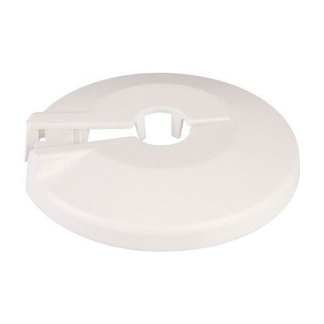 Rosace plastique pour tube cuivre 12 et tube fer 1/8'' Diam60 (1/2)
