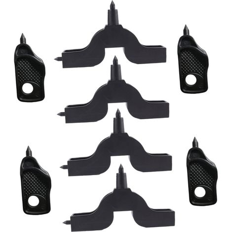 8pièces Perceuse Pour Tuyaux Irrigation Goutte à Goutte Outil De Perforation Inserteur De Raccords Accessoire Irrigation Pour Agriculture Lot (1/5)