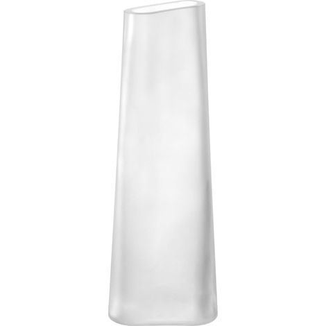 Vase en Verre satiné Aspect Moderne Design Simple Vase à Fleurs pour Fleurs Individuelles Utilisation Polyvalente Hauteur 34 cm Satiné (1/4)