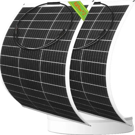 Panneau Solaire Flexible, Léger, Haute Efficacité, 2PCS 125W (1/2)