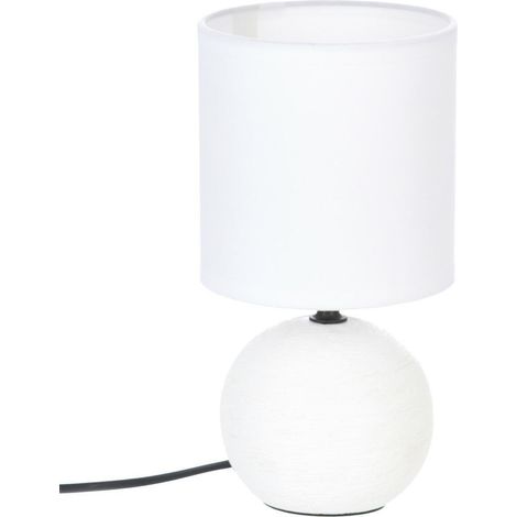 Timeo beige Nachttisch-/Schreibtischlampe