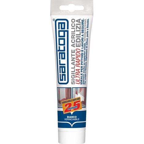 acrilico ultrarapido bianco 150 ml - saratoga.