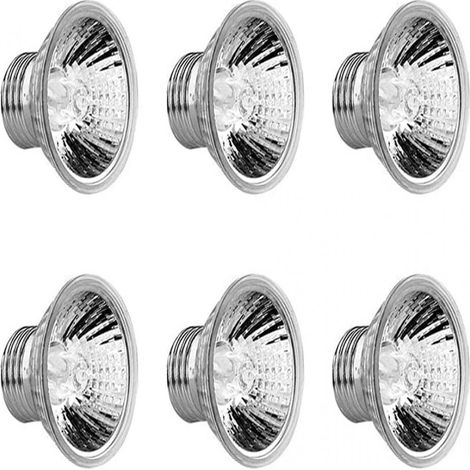 Lampe UVA UVB - Éclairage Plein Spectre Pour Reptiles - 220 V 50 W - Pour Terrarium - Lot De 6 (1/5)