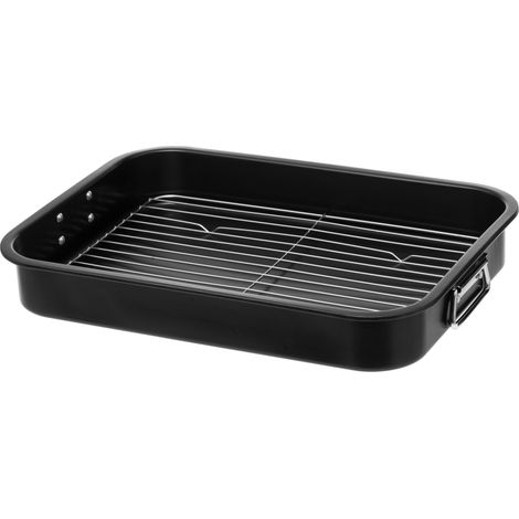 Backform mit Grillrost 5,6 L 42x30,5 cm (1/5)