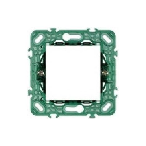 Vimar plana supporto a 2 moduli con griffe 14602 (1/3)