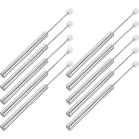 10 pièces Amortisseurs Hydrauliques pour Mülleimer Soft Close Deckelmechanismus mit (1/5)