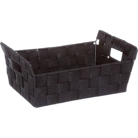 Cesta de almacenaje bisauté lise negra - 5five