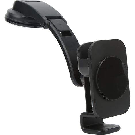 Chargeur de voiture sans fil 15 W QC3.0, distance de vision réglable, support de navigation pour téléphone portable intégré au tableau de bord (1/5)