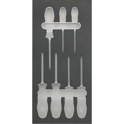 Module d'outils 1/3 vide pour tournevis Torx FORTIS