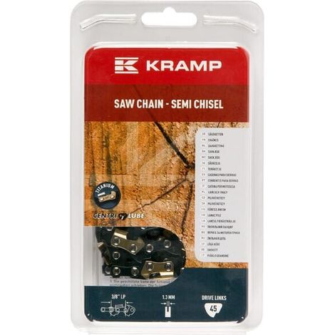 Catena motosega 3/8" 1,3mm 45 DL semi chisel UNIVERSALE 38LP13SB45KR