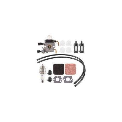 ALLIANDISPièces de rechange C1Q-S97 et C1Q-S186 pour les carburateurs des débroussailleuses STIHL FS55 FS46 KM55R HL45 HS45 FS45L FS45C FS46C FS55C FS55RC FC55 KM55 (FS38, FS45, FS55R). (1/4)