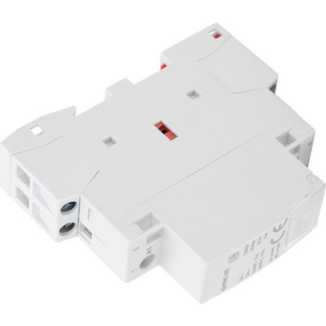 Contacteur modulaire portable GYHC‑25 2P 2NO composant électronique en plastique 50Hz (1/5)