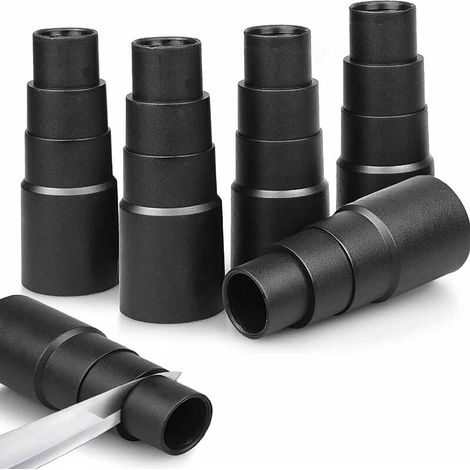 Schlauchadapter für Staubsauger, 5-teiliger Universal-Reduzieradapter für Staubsauger, Schlauchdurchmesseradapter, Saugschlauchadapter, Kunststoff-Extraktionsrohradapter, Reduzieradapter für Staubsaug (1/4)