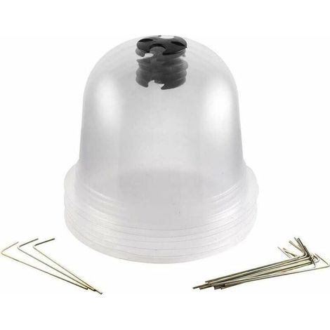 Cloches à salades Plastique - Lot de 6 (1/5)