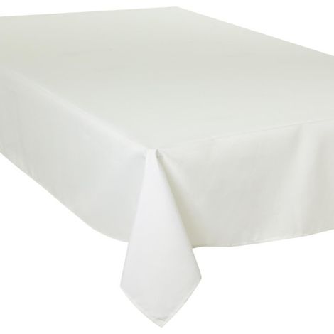 Nappe Antitache "Unie" 150x300cm Ivoire (1/4)