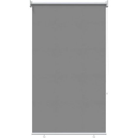 Store enrouleur extérieur avec protection UV, gris clair, 60 x 140 cm (1/5)