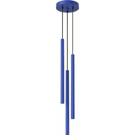 Lampade a sospensione PASTELO oltremare Acciaio Sollux (1/5)