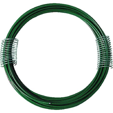 1BL MATASSINA FILO FERRO PLASTIFICATO mm 0,9 - mt. 30