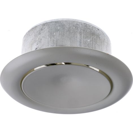 Soupape de diffusion, 137 (Dia.) x 47mm, pour conduit de 100mm ( Prix pour 1 ) (1/2)