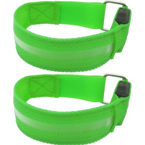 Brassard Led Reflectant - Lumiere De Securite Pour Course Et Velo - Sangle Ajustable Pour Adulte Enfant Animal - Lot De 1 (1/5)