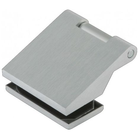 Charnière pour porte en verre OFFICE Classic LM argent elox.80kg pour 3 unités .DORMAKABA (Par 2)