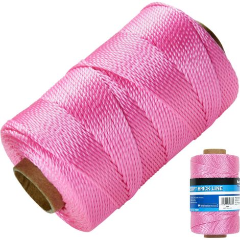 BlueSpot 500ft Yellow Builders Building Brick Laying Measuring Rope String Line (1/3)