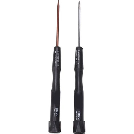 Kit de 2 tournevis professionnels avec poignée antidérapante et embout magnétique pour la maintenance 8800C F (1/5)