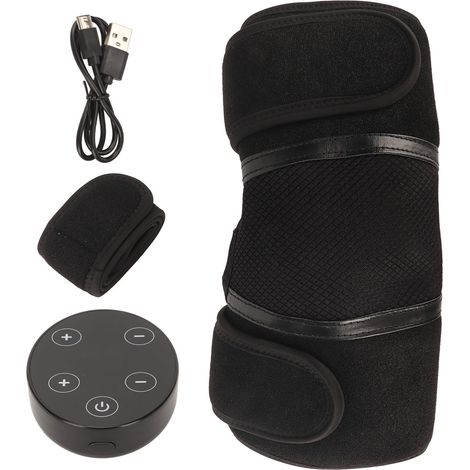 Massageur de Genou Électrique avec 3 Niveaux et 5 Chauffages - Appareil de Massage Articulaire Confortable