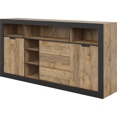 Cómoda Melmava 103 , Con cajones y puertas, Número de cajones: 0, 109x220x45cm