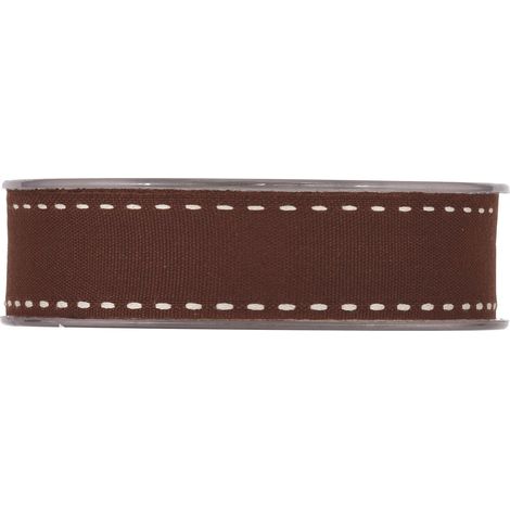 Piovaccari Nastro Carnabey 25 Mm 15 Mt Colore Marrone Scuro